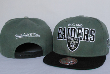 NFL Oakland RaNUers M&N Snapback Hat NU08